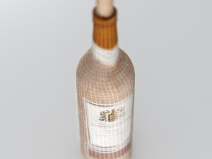 wine bottle 130 3D मॉडल