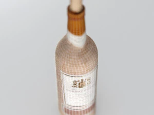 wine bottle 130 3D Model