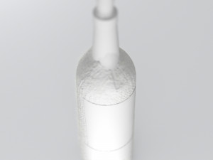 wine bottle 130 3D मॉडल