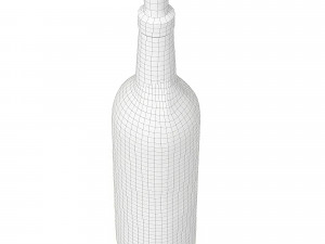 wine bottle 130 3D मॉडल
