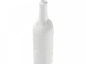 wine bottle 130 3D मॉडल