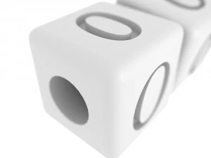 letters bracelet all numbers 3D Print Model