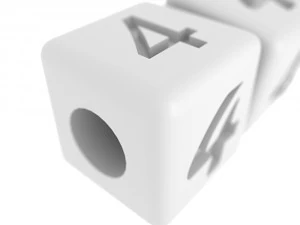 letters bracelet all numbers 3D Print Model