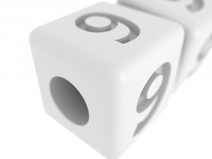 letters bracelet all numbers Modello di stampa 3D