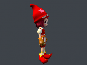 fantasy princess character Modelo 3D