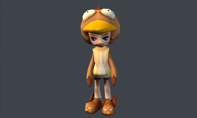 fantasy character toon 02 3D 모델 .c4d .max .obj .3ds .fbx .stl .blend 