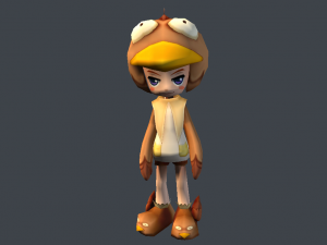 fantasy character toon 02 3D 모델