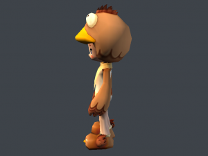 fantasy character toon 02 3D 모델