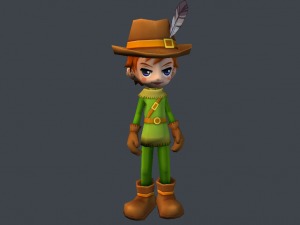fantasy character toon 03 3D 모델