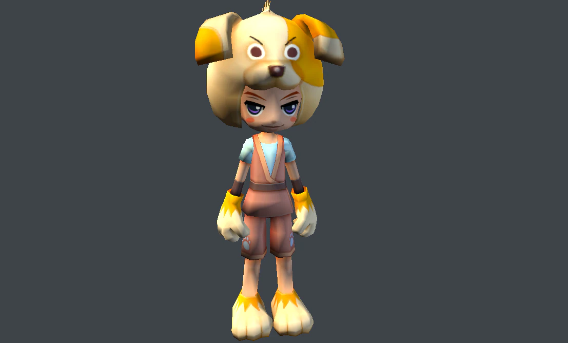 fantasy character toon 05 3D Model .c4d .max .obj .3ds .fbx .stl .blend 
