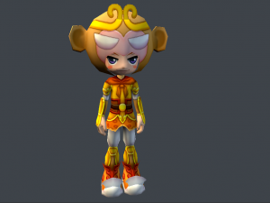 fantasy character toon 07 3D 모델