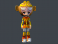 Fantasy character toon 07 3D Model