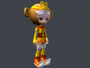 fantasy character toon 07 3D-Modell