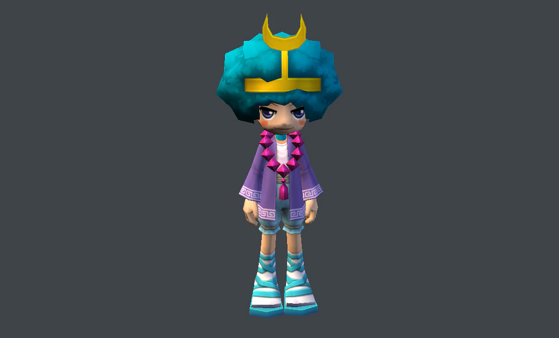 fantasy character toon 09 3D Model .c4d .max .obj .3ds .fbx .stl .blend