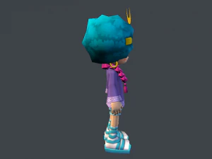fantasy character toon 09 3D Model