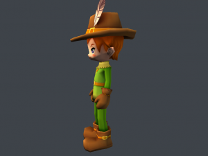 mega pack fantasy character toon 3D Model