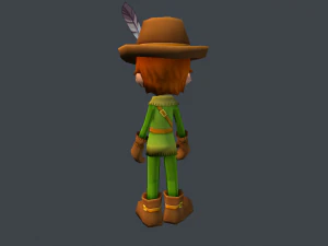 mega pack fantasy character toon 3D Model