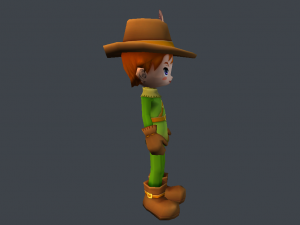 mega pack fantasy character toon 3D Model