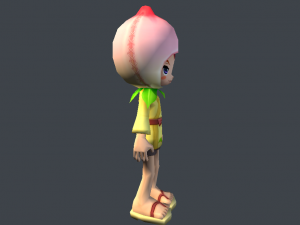 mega pack fantasy character toon 3D Model