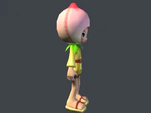 mega pack fantasy character toon 3D Model