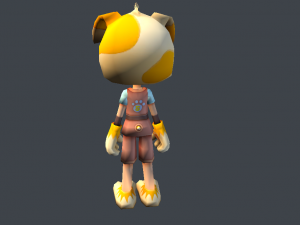 mega pack fantasy character toon 3D Model