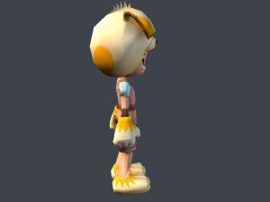 mega pack fantasy character toon 3D Model