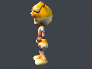 mega pack fantasy character toon 3D Model
