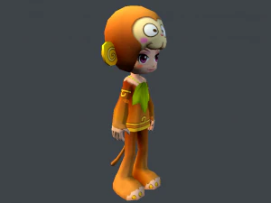 mega pack fantasy character toon 3D Model
