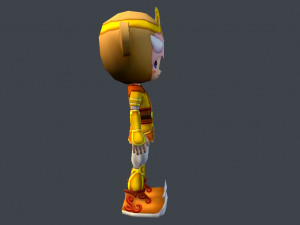 mega pack fantasy character toon 3D Model