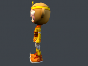 mega pack fantasy character toon 3D Model