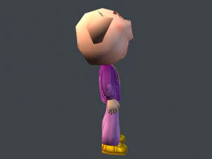 mega pack fantasy character toon 3D Model