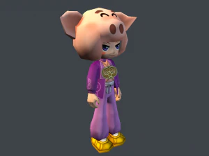 mega pack fantasy character toon 3D Model