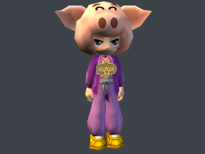 mega pack fantasy character toon 3D Model