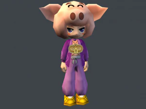 mega pack fantasy character toon 3D Model