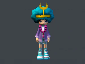 mega pack fantasy character toon 3D Model