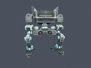 pack assault robot mech 3D Model