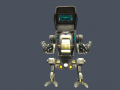 Robot Mech Biped war Rigged 3D Model