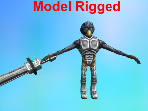 alien infantery troper war fps character 3D 모델
