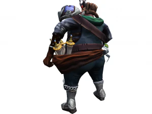 kepper navel gewel character fantasy 4k 3D Model