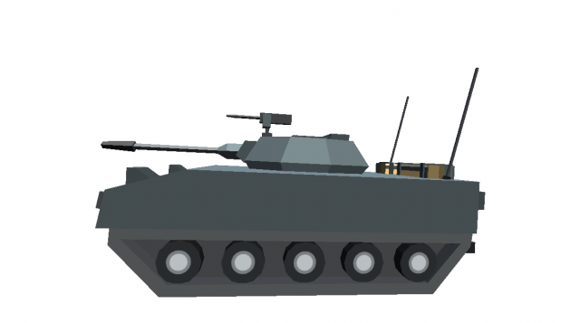 tank cartoon toon militar low poly 3d war gray 3D 模型 .c4d .max .obj .3ds .fbx .stl .blend 