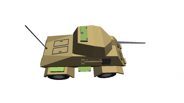 tank cartoon toon militar low poly 3d war m1 abram coffee 3D Модель .c4d .max .obj .3ds .fbx .stl .blend