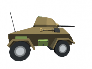 tank cartoon toon militar low poly 3d war m1 abram coffee 3D Модель