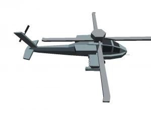 pack 3 helicopters cartoon toon militar low poly 3d war f31 3D Model