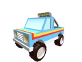 Car vehicle Cartoon Toon for games 3D-Modell