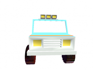 car vehicle cartoon toon for games Modèle 3D