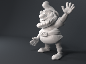 smiling gnome 3D 프린트 모델