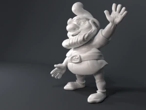 smiling gnome 3D Print Model