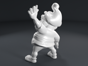 smiling gnome 3D 프린트 모델