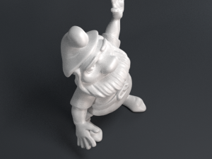 smiling gnome 3D 프린트 모델