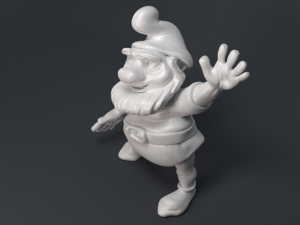 smiling gnome 3D 프린트 모델
